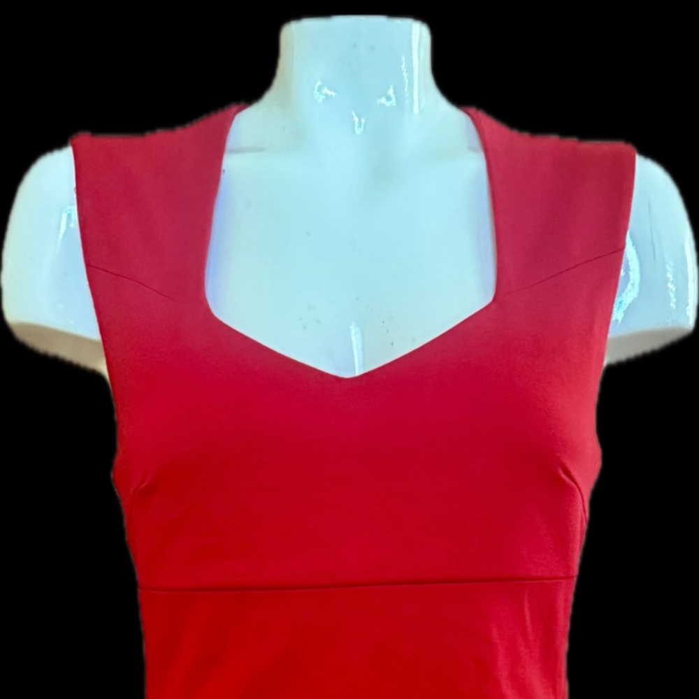 💞BUNDLE 2x$30 
 Forever 21 Red Cutout Bodycon Dress (Pre-Owned) LARGE - Picture 3 of 6